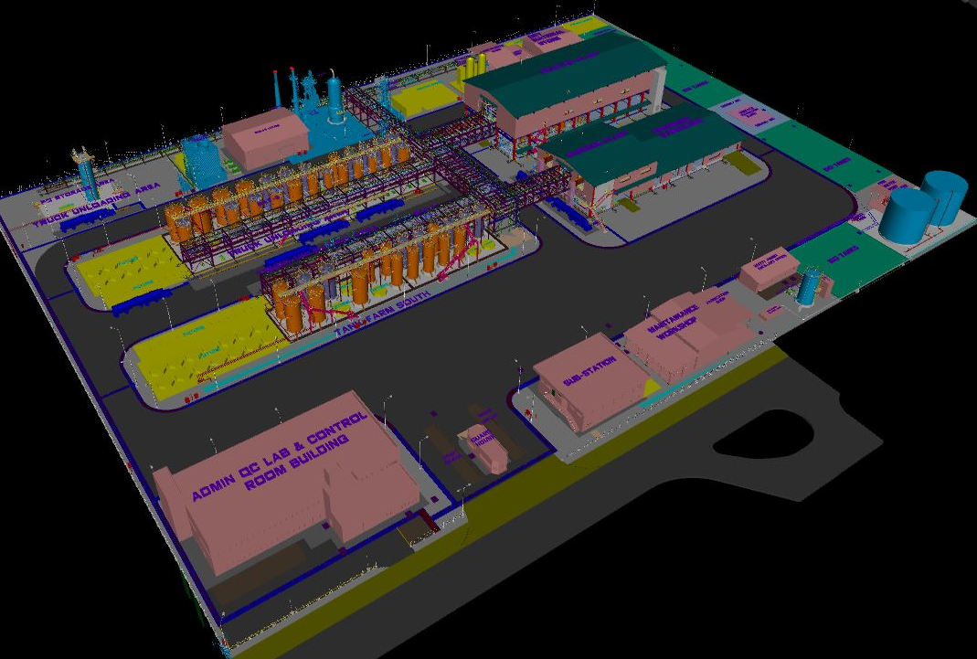 Singapore Chemical Manufacturing Plant