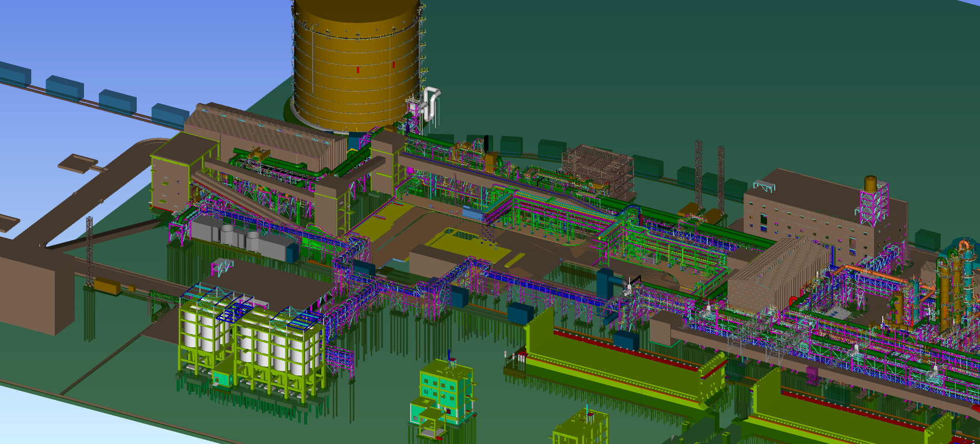 GAS TREATMENT PLANT – Coke Oven Batteries (COB)