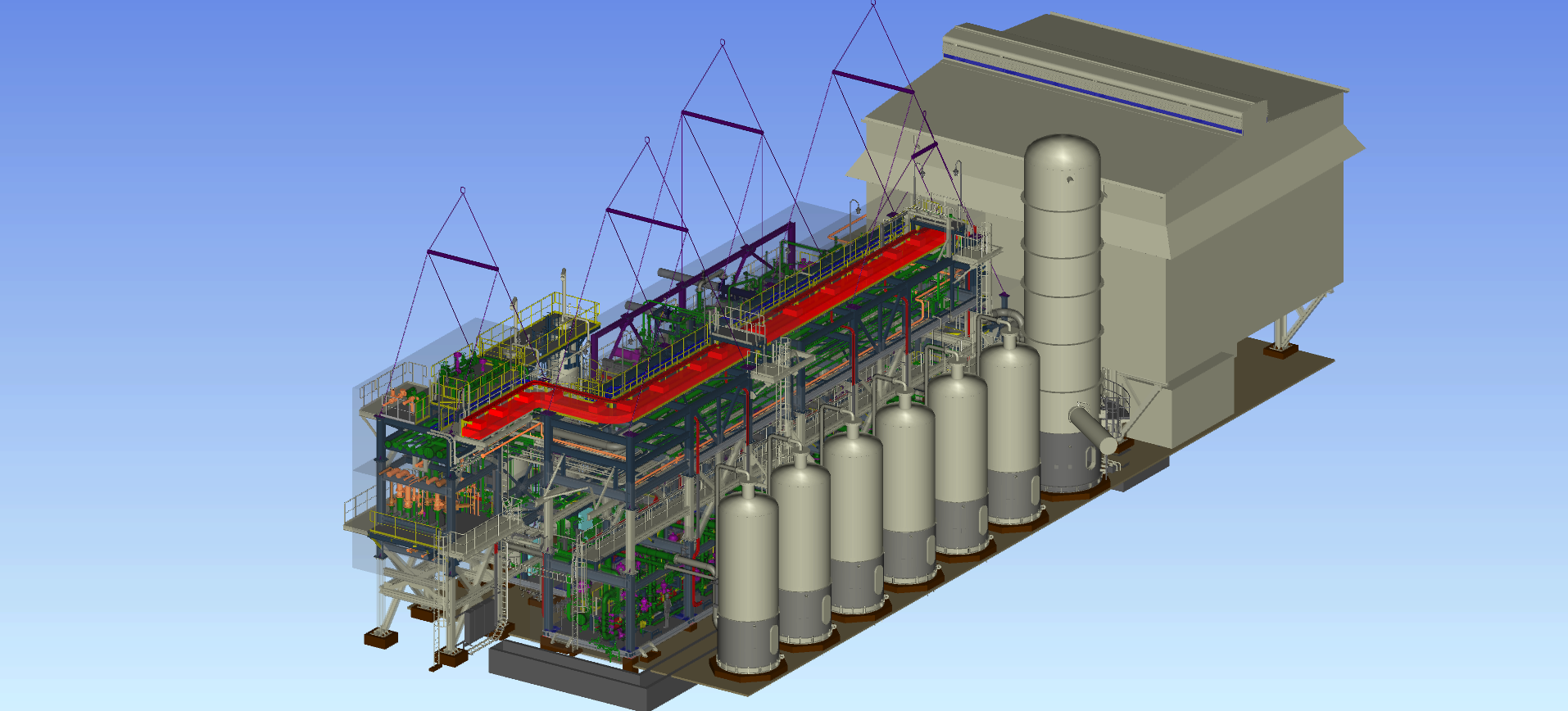 Hydrogen Purification System Package of P25 Recovery Max