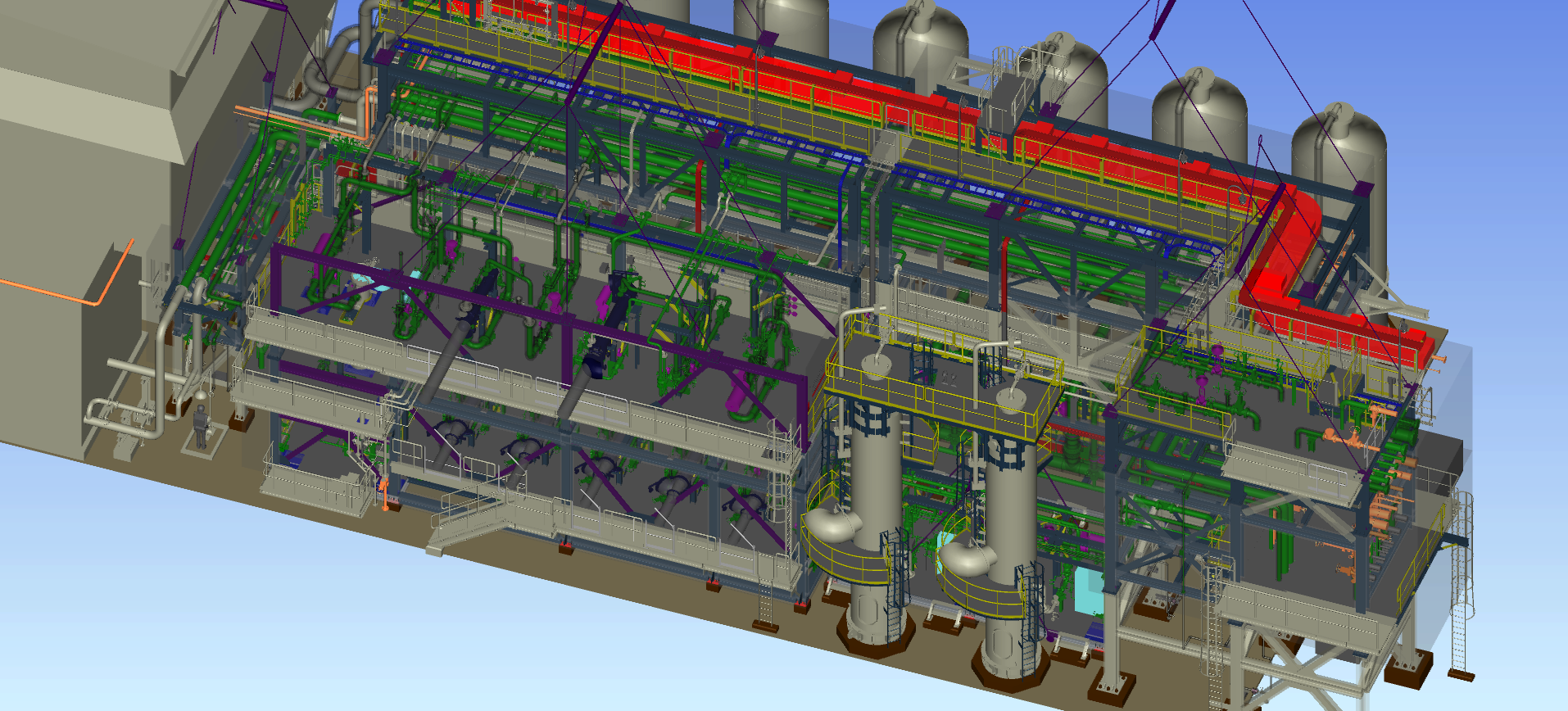 Hydrogen Purification System Package of P25 Recovery Max